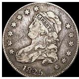 1825 Capped Bust Quarter LIGHTLY CIRCULATED