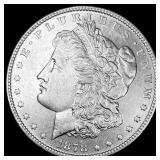 1878 Silver Morgan Dollar CLOSELY UNCIRCULATED