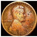 1914-D Lincoln Wheat Cent LIGHTLY CIRCULATED