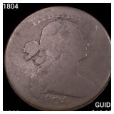 1804 Draped Bust Large Cent NICELY CIRCULATED