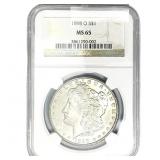 1898-O Morgan Silver Dollar NGC MS65