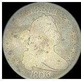 1806 Draped Bust Half Dollar NICELY CIRCULATED