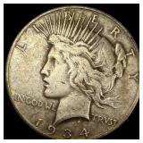 1934 Peace Silver Dollar LIGHTLY CIRCULATED