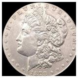 1878-CC Morgan Silver Dollar CLOSELY UNCIRCULATED