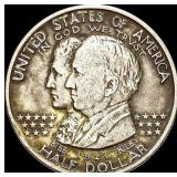 1921 Silver Alabama Half Dollar NEARLY UNCIRCULAT