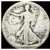 1916-D Walking Liberty Half Dollar NICELY CIRCULA