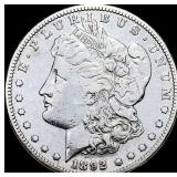 1892-S Silver Morgan Dollar NEARLY  UNCIRCULATED