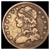 1835 Capped Bust Silver Quarter LIGHTLY  CIRCULAT