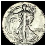 1864 Seated Liberty Half Dollar CLOSELY UNCIRCULA
