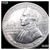 1928 Hawaiian Half Dollar GEM BU