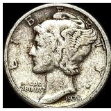 1928-S Silver Mercury Dime LIGHTLY CIRCULATED