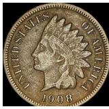 1908-S Indian Head Cent LIGHTLY CIRCULATED LIGHTL