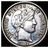 1902-O Silver Barber Dime CLOSELY  UNCIRCULATED C