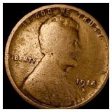 1914-D Lincoln Wheat Cent NICELY CIRCULATED
