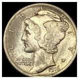 1916 Silver Mercury Dime UNCIRCULATED