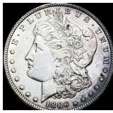 1886-O Morgan Silver Dollar CLOSELY  UNCIRCULATED
