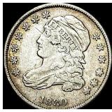 1830 Capped Bust Dime NEARLY UNCIRCULATED
