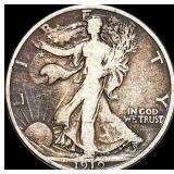 1919-D Walking Liberty Half Dollar LIGHTLY  CIRCU