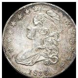 1836 Capped Bust Half Dollar CLOSELY  UNCIRCULATE