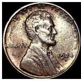 1924-D Lincoln Wheat Cent NEARLY UNCIRCULATED