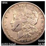 1894 Morgan Silver Dollar HIGH GRADE