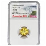 2023 G$5 Canada 1/10oz NGC MS70