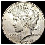 1934-D Silver Peace Dollar CLOSELY  UNCIRCULATED