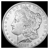 1887-S Silver Morgan Dollar CHOICE AU