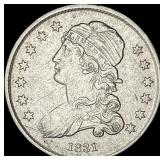 1831 Capped Bust Silver Quarter CLOSELY  UNCIRCUL