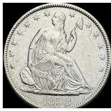 1858-O Seated Liberty Half Dollar CLOSELY  UNCIRC