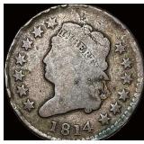 1814 Classic Head Large Cent NICELY CIRCULATED