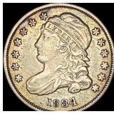 1834 Capped Bust Dime NEARLY UNCIRCULATED