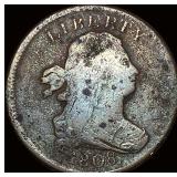 1808 Classic Head Half Cent NICELY CIRCULATED
