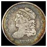 1829 Capped Bust Half Dime NICELY CIRCULATED NICE
