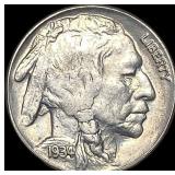 1934 Buffalo Nickel CHOICE BU