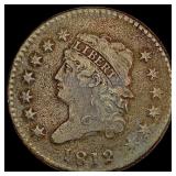 1812 Classic Head Large Cent LIGHTLY CIRCULATED