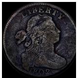 1802 Draped Bust Large Cent NICELY CIRCULATED NIC