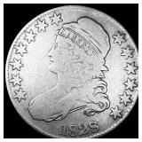 1828 Capped Bust Half Dollar LIGHTLY  CIRCULATED