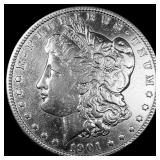 1901 Morgan Silver Dollar CLOSELY  UNCIRCULATED