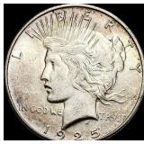 1925-S Silver Peace Dollar UNCIRCULATED
