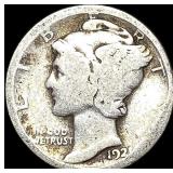 1921 Silver Mercury Dime NICELY CIRCULATED