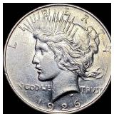1926-D Peace Silver Dollar CHOICE BU CHOICE BU