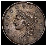 1836 Coronet Head Large Cent CLOSELY  UNCIRCULATE