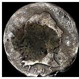 1795 Flowing Hair Half Dime NICELY CIRCULATED NIC