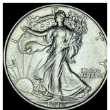 1918 Walking Liberty Half Dollar CHOICE AU