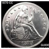 1870-CC Seated Liberty Dollar UNCIRCULATED