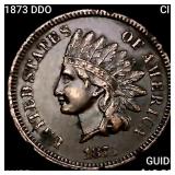 1873 DDO Cl 3 Indian Head Cent HIGH GRADE