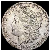1891-CC Silver Morgan Dollar NEARLY  UNCIRCULATED