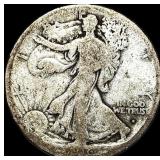 1916-S Walking Liberty Half Dollar NICELY  CIRCUL
