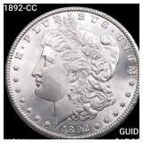1892-CC Morgan Silver Dollar GEM BU